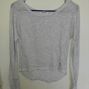 Cropped Glitter Aeropostale Sweater